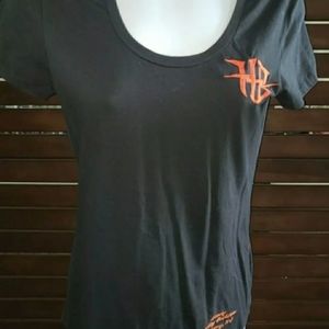 Ladies embroidered Harley-Davidson shirt